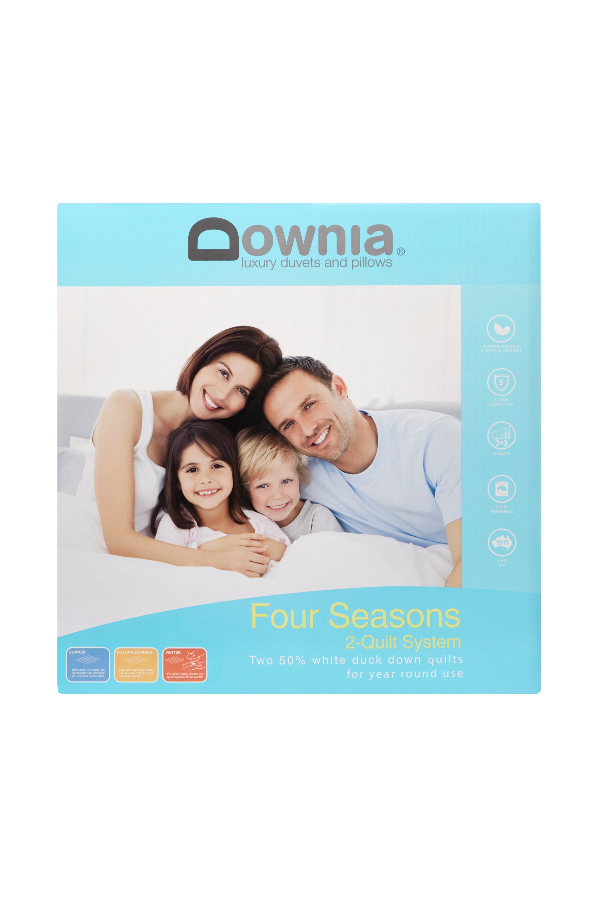 Downia Four Seasons Collection Quilt - Mattress & Pillow ScienceQuilts & Doonas