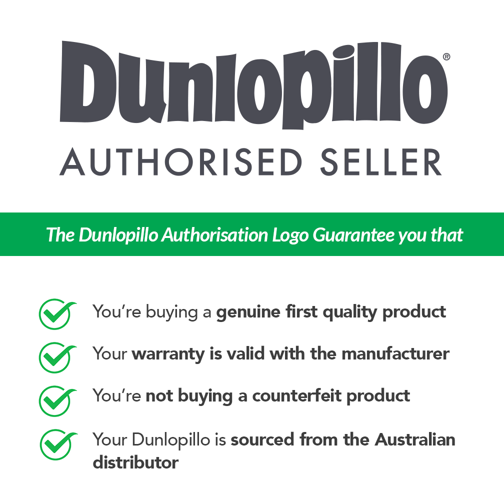 Dunlopillo Luxurious Latex Classic Medium Profile & Firm Feel Pillow - Mattress & Pillow SciencePillows
