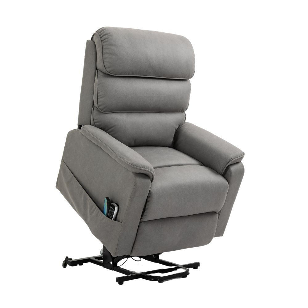 Elevate Georgia Triple Motor Lift Chair Fabric - Mattress & Pillow ScienceLift Chairs