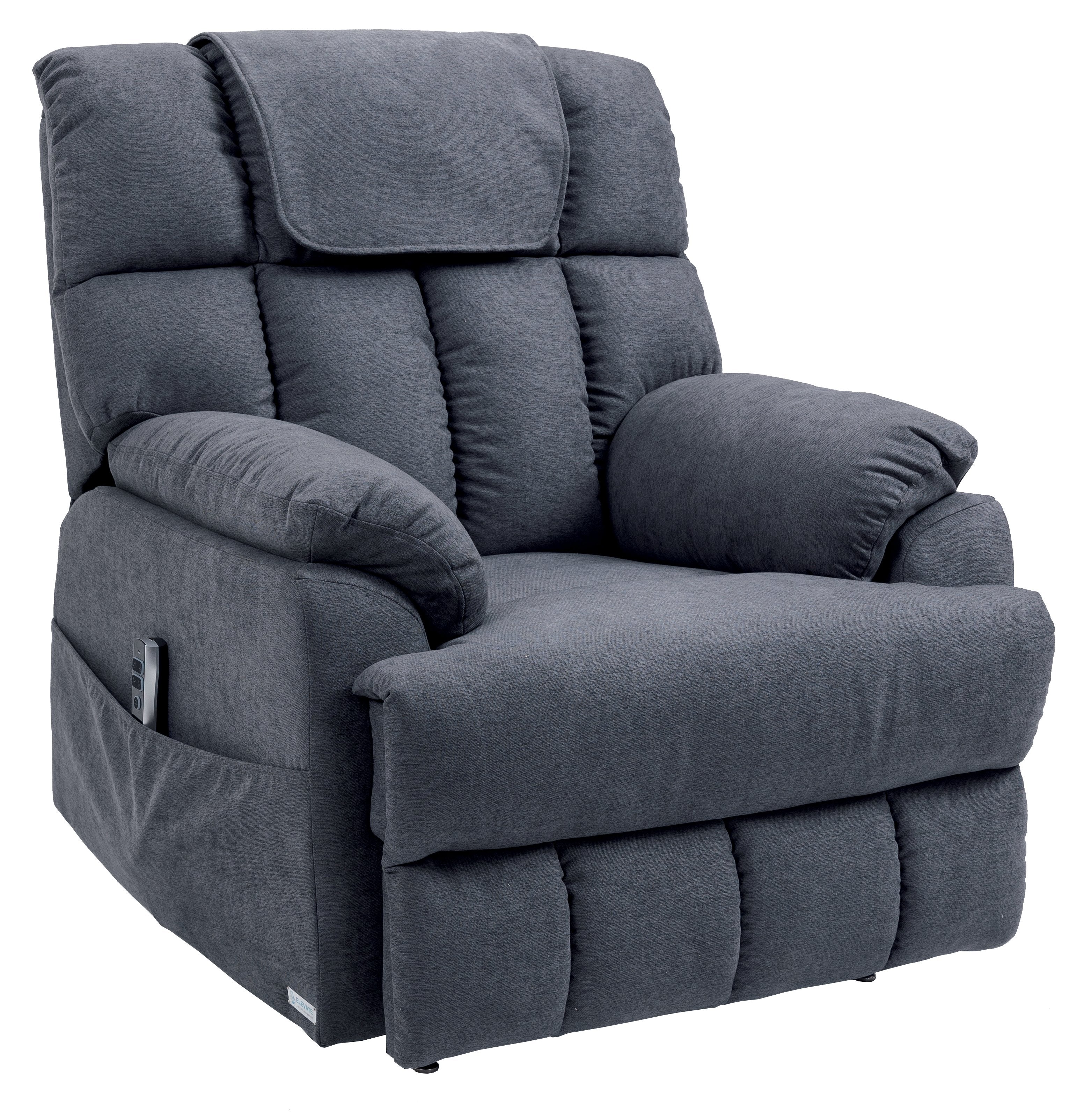 Elevate Oakland Dual Motor Lift Chair Fabric - Mattress & Pillow ScienceLift Chairs
