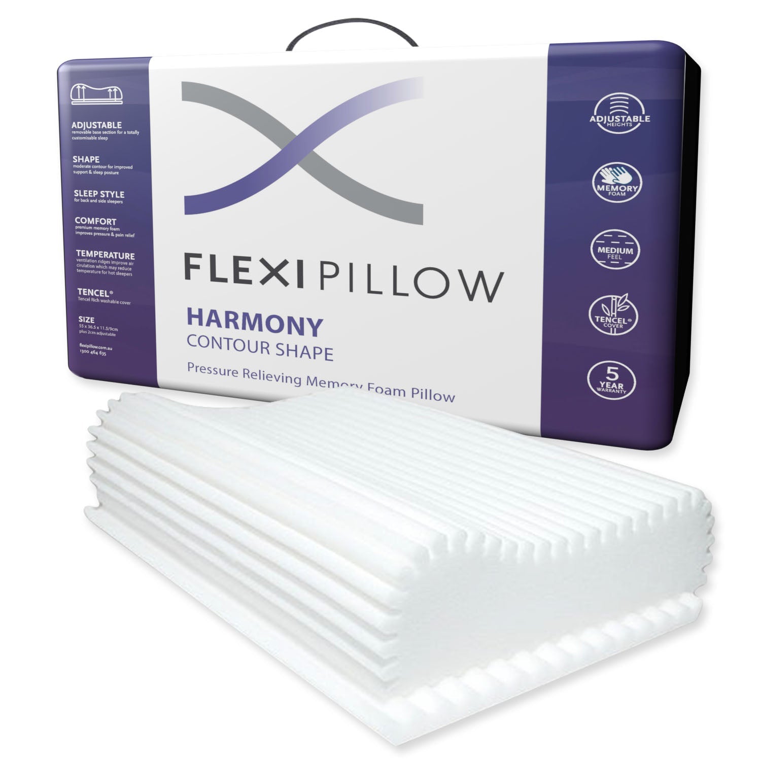 Flexi Pillow Harmony & Travel Bundle - Mattress & Pillow SciencePillows