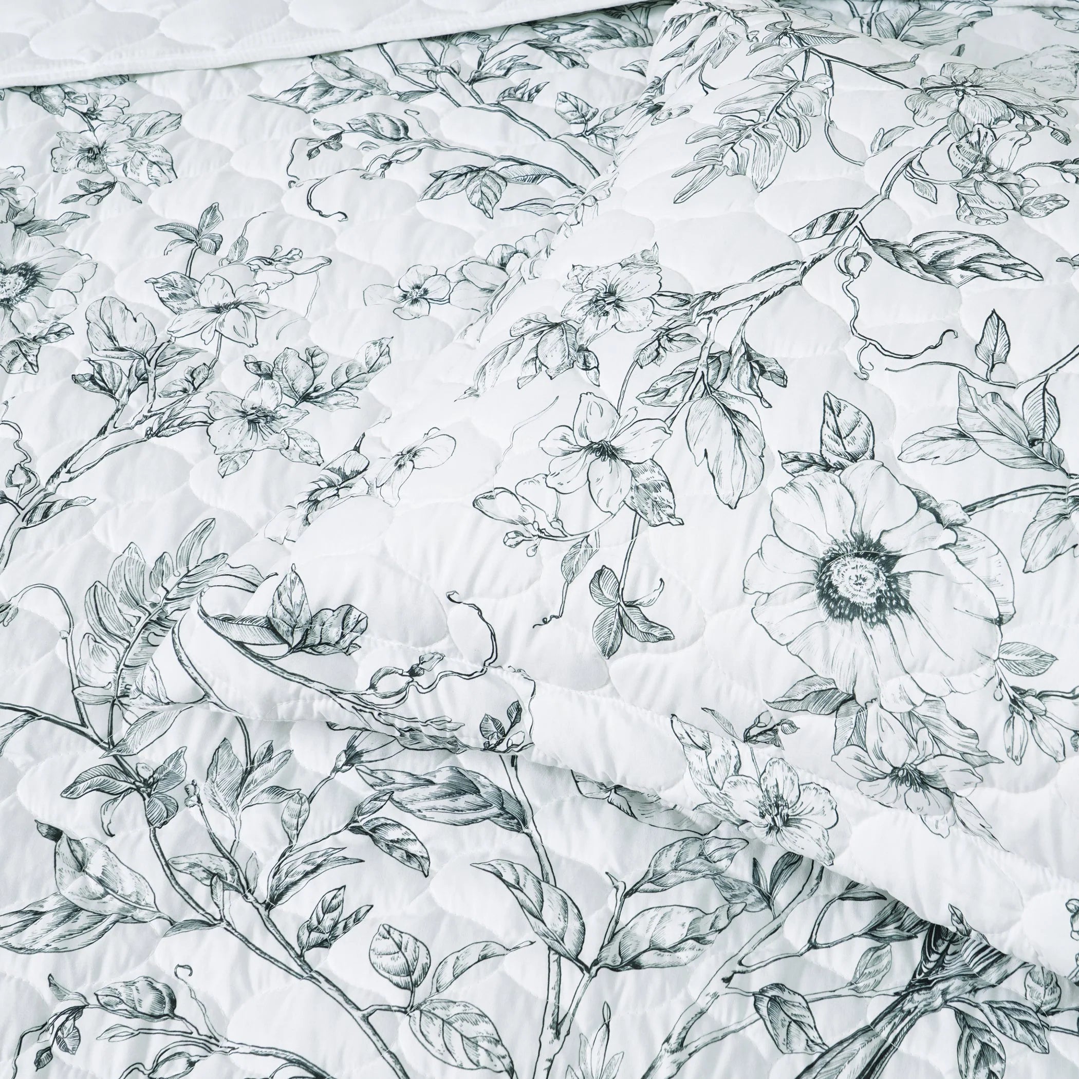 Gracie Printed And Quilted Bedspread Set - Mattress & Pillow ScienceQuilt Cover Set