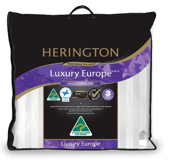 Herington European Pillow - Mattress & Pillow SciencePillows