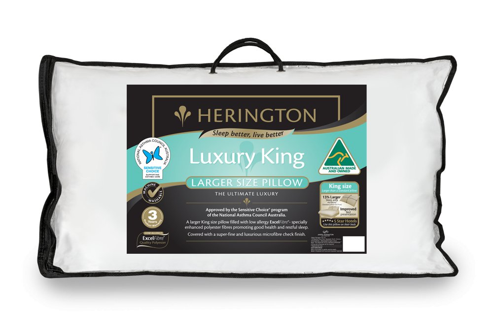 Herington Luxury King pillow - Mattress & Pillow SciencePillows