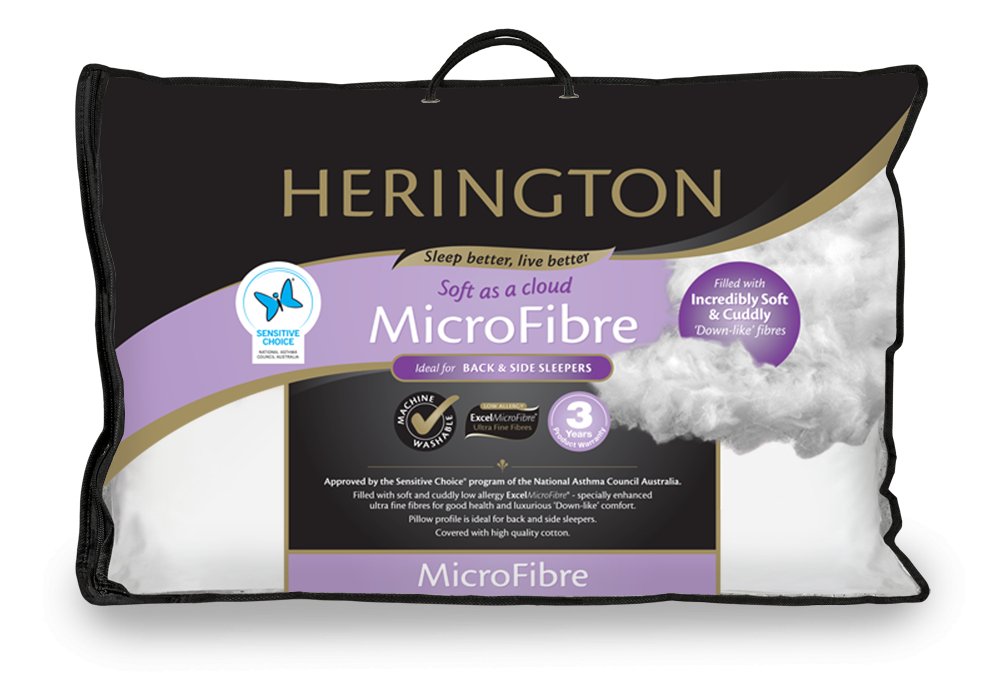 Herington Microfibre Low Allergy - Mattress & Pillow SciencePillows