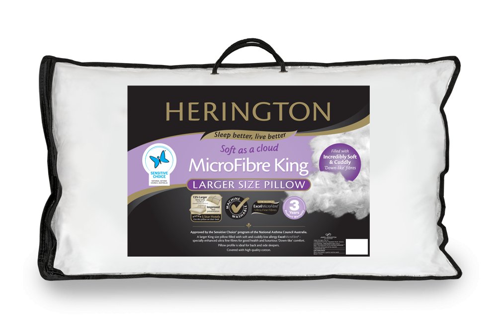 Herington Microfibre Low Allergy - Mattress & Pillow SciencePillows