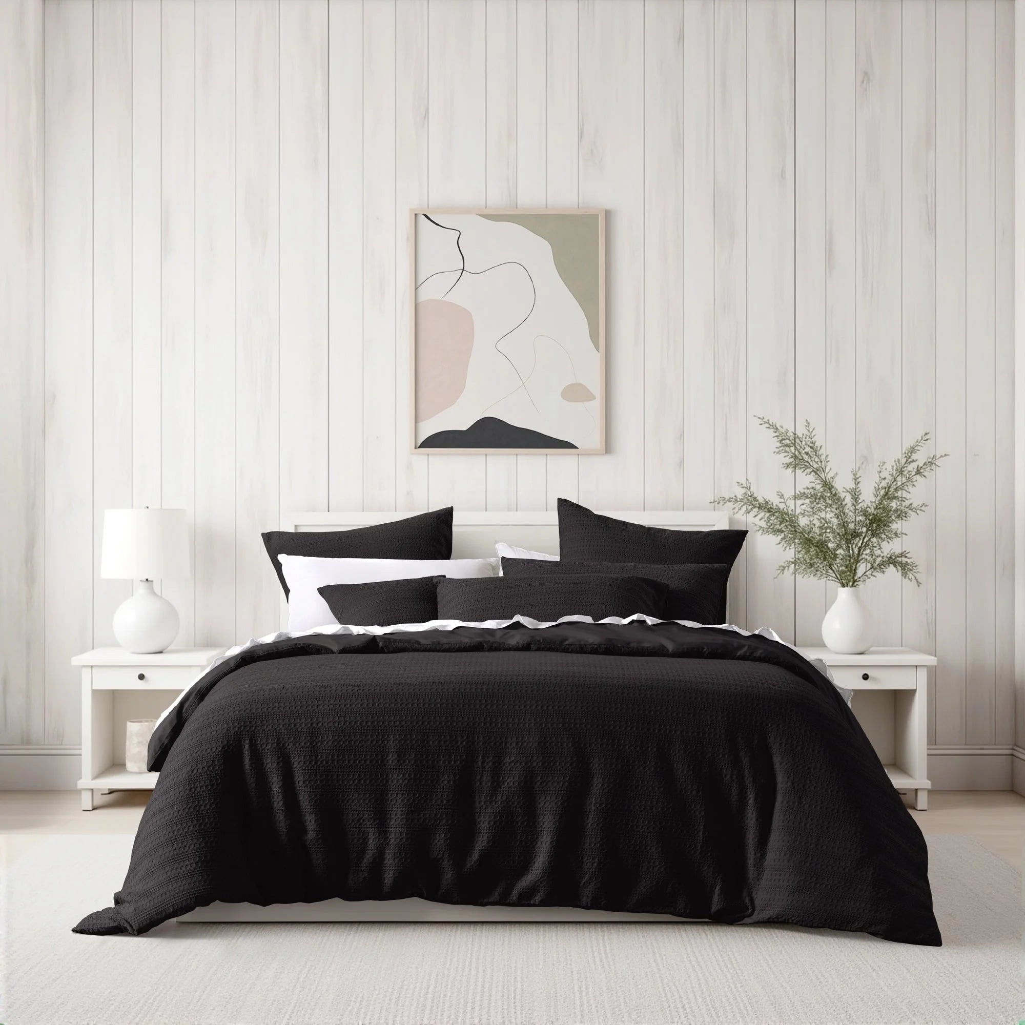 Kahlani Quilt Cover Set Chocolate - Mattress & Pillow ScienceQuilt Cover Set