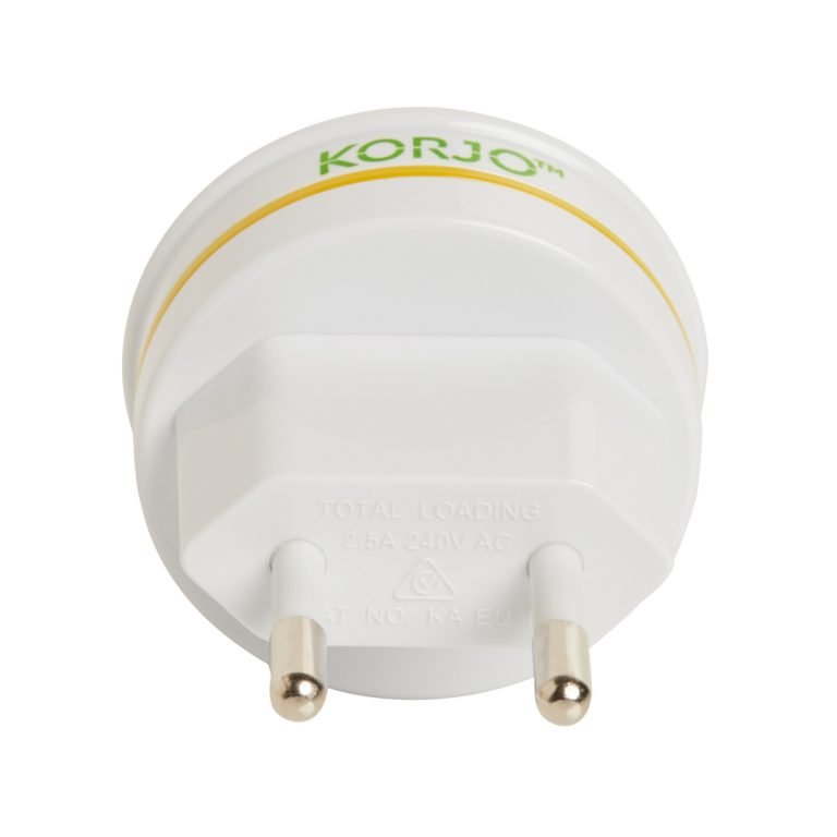 Korjo ADAPTOR - EUROPE - ITALY & SWITZERLAND - Mattress & Pillow ScienceTravel