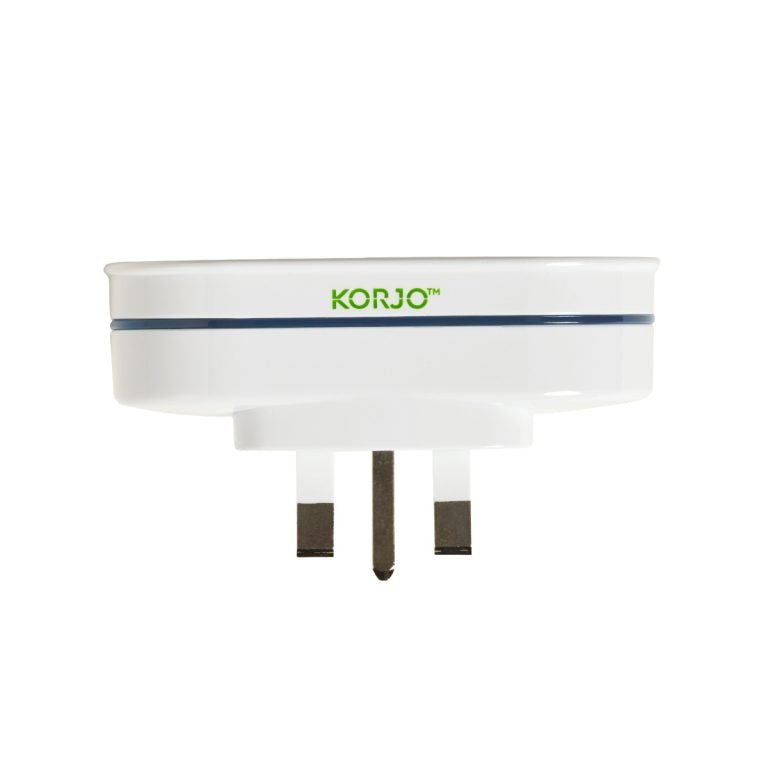 Korjo DOUBLE ADAPTOR - GREAT BRITAIN - Mattress & Pillow ScienceTravel