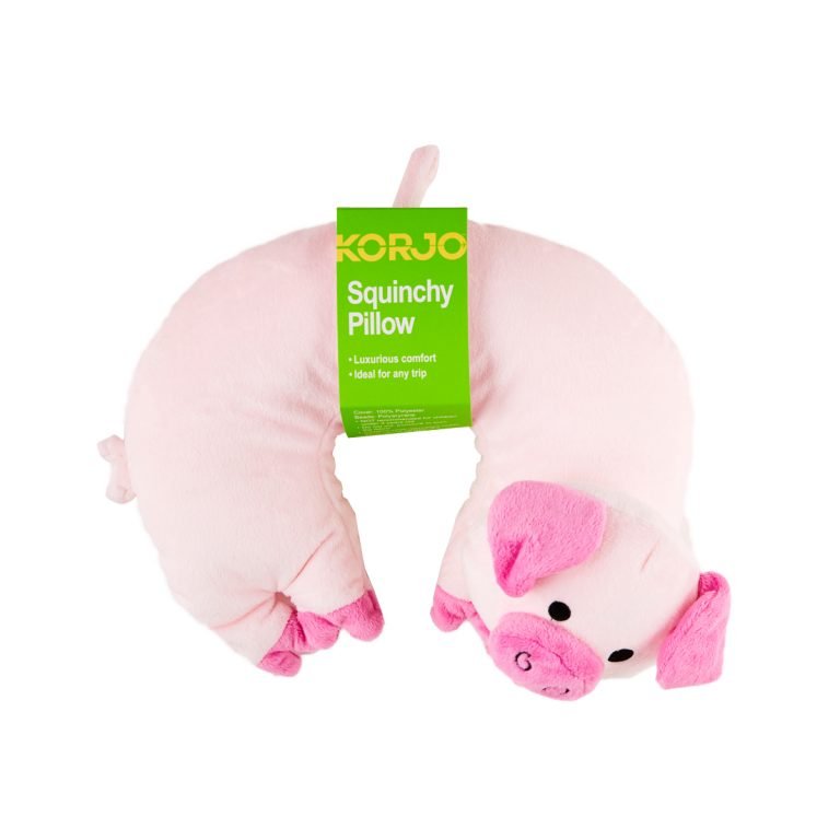 Korjo SQUINCHY PILLOW KIDS PIG - Mattress & Pillow ScienceTravel