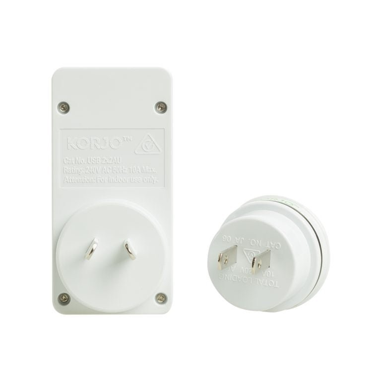 Korjo USB & POWER ADAPTOR - HOME & JAPAN - Mattress & Pillow ScienceTravel