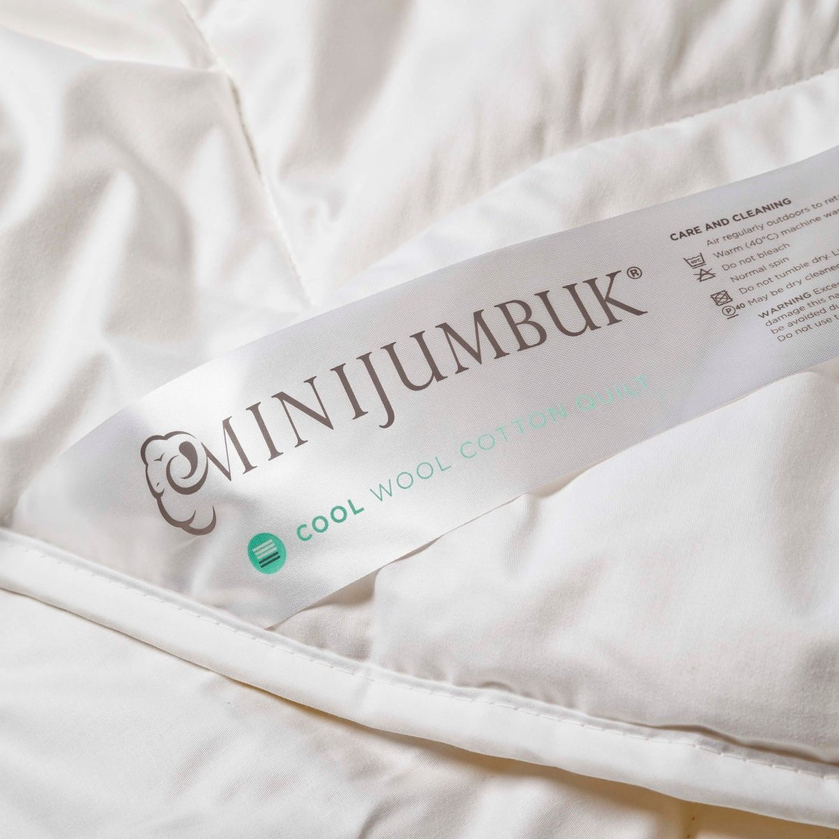 MiniJumbuk Cool Wool Cotton Quilt - Mattress & Pillow ScienceQuilts & Doonas