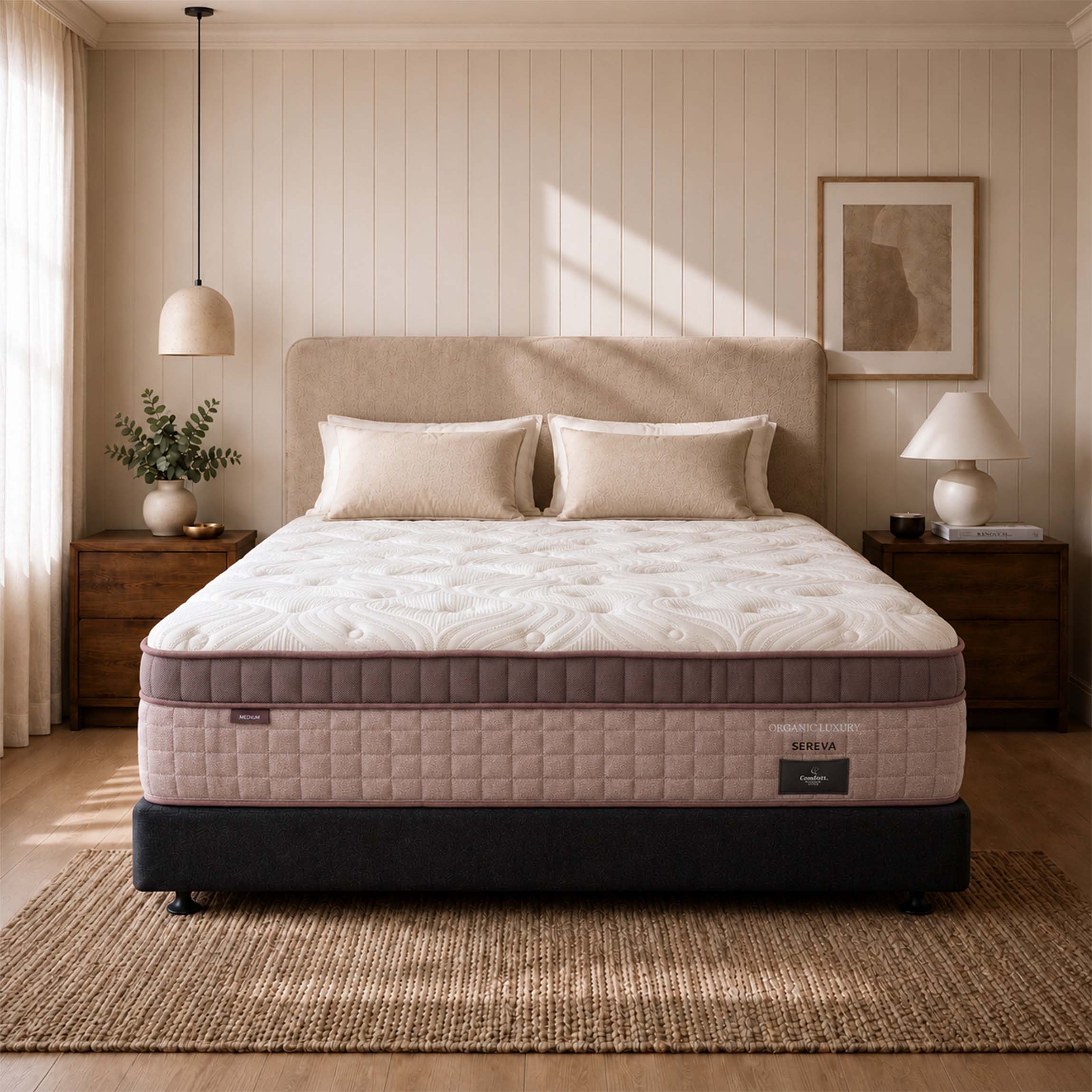 Organic Luxury Sereva Medium Mattress - Mattress & Pillow ScienceMattresses