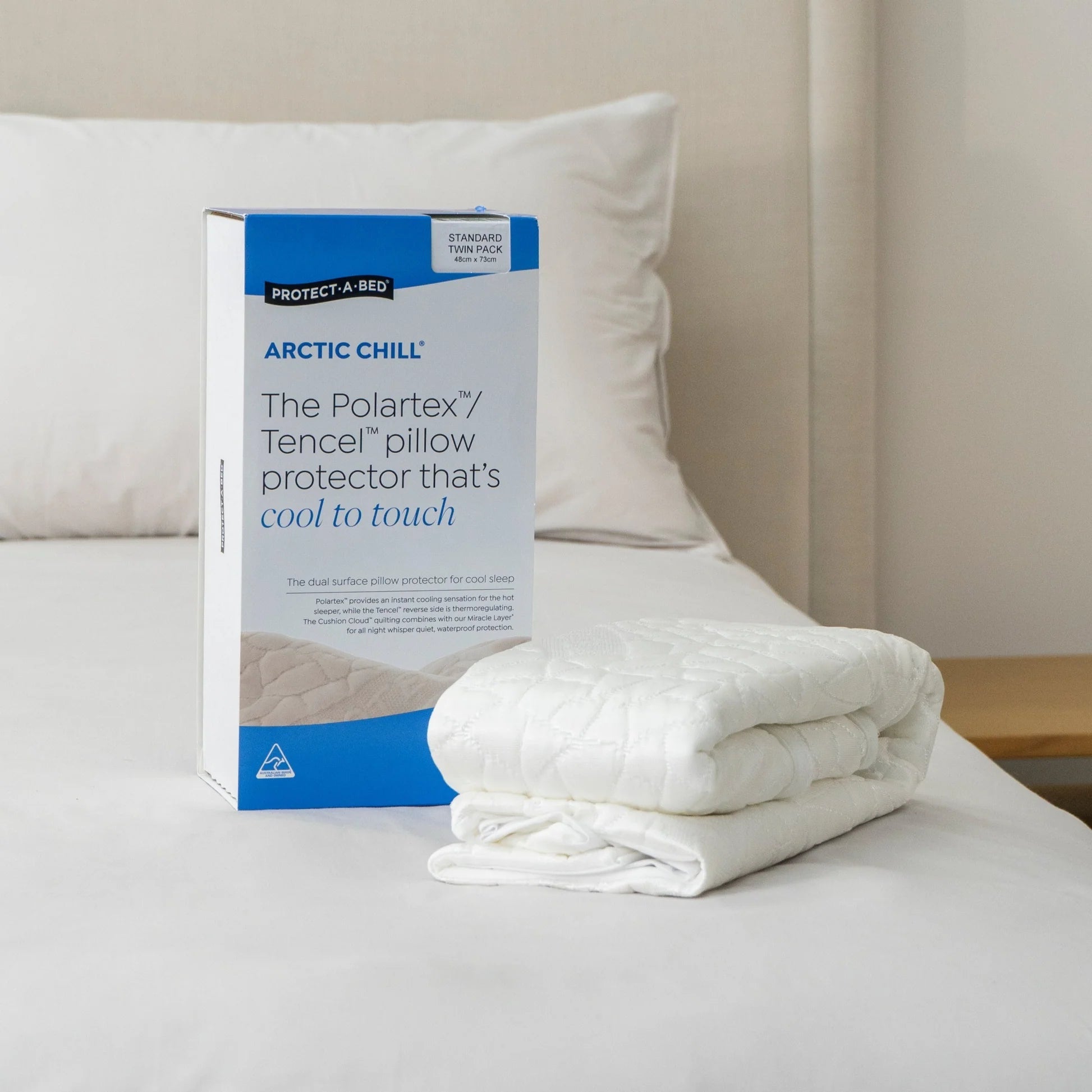 Protect - a - Bed Arctic Chill Pillow Protector - Mattress & Pillow ScienceProtection
