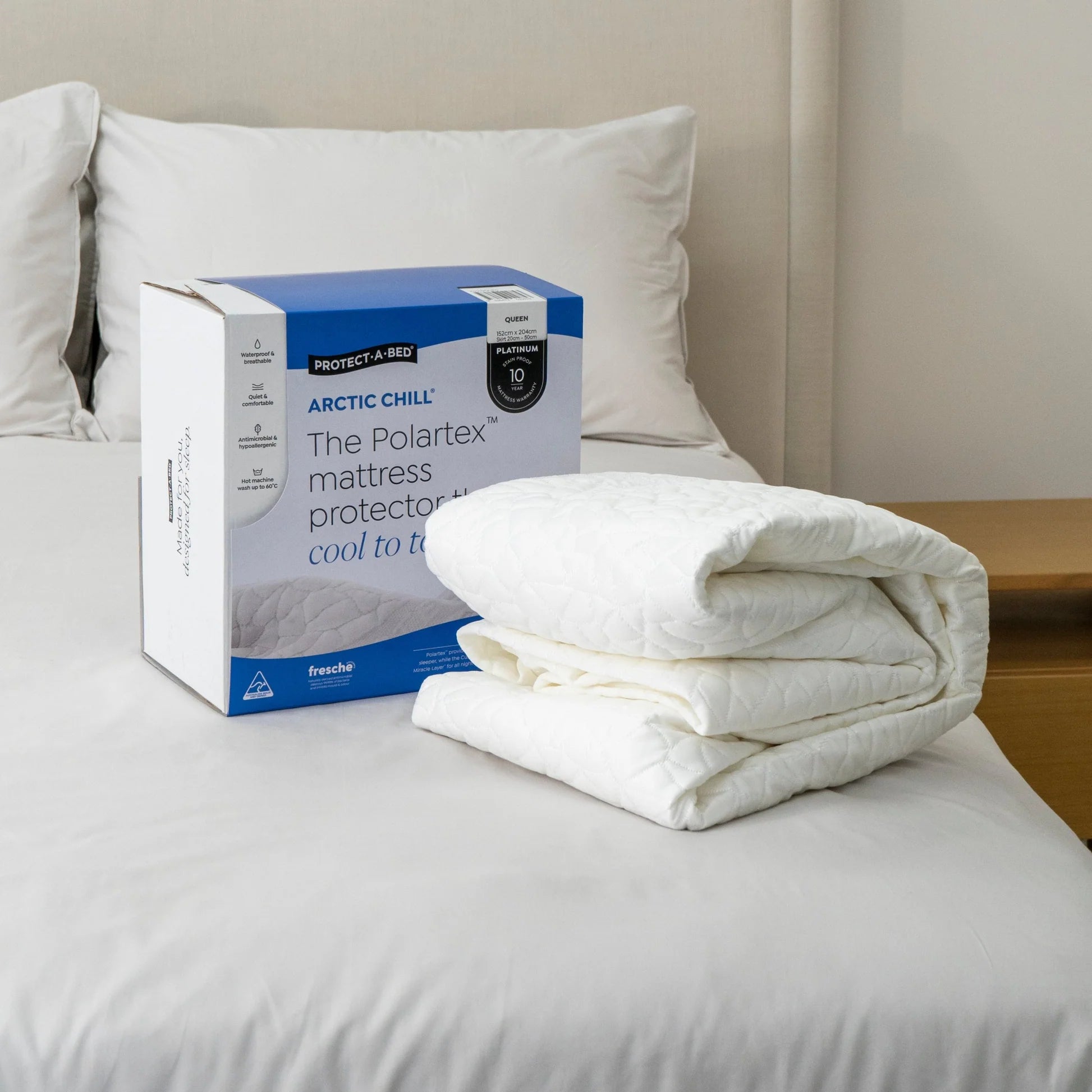 Protect - a - Bed Arctic Chill Waterproof Mattress Protector - Mattress & Pillow ScienceProtection