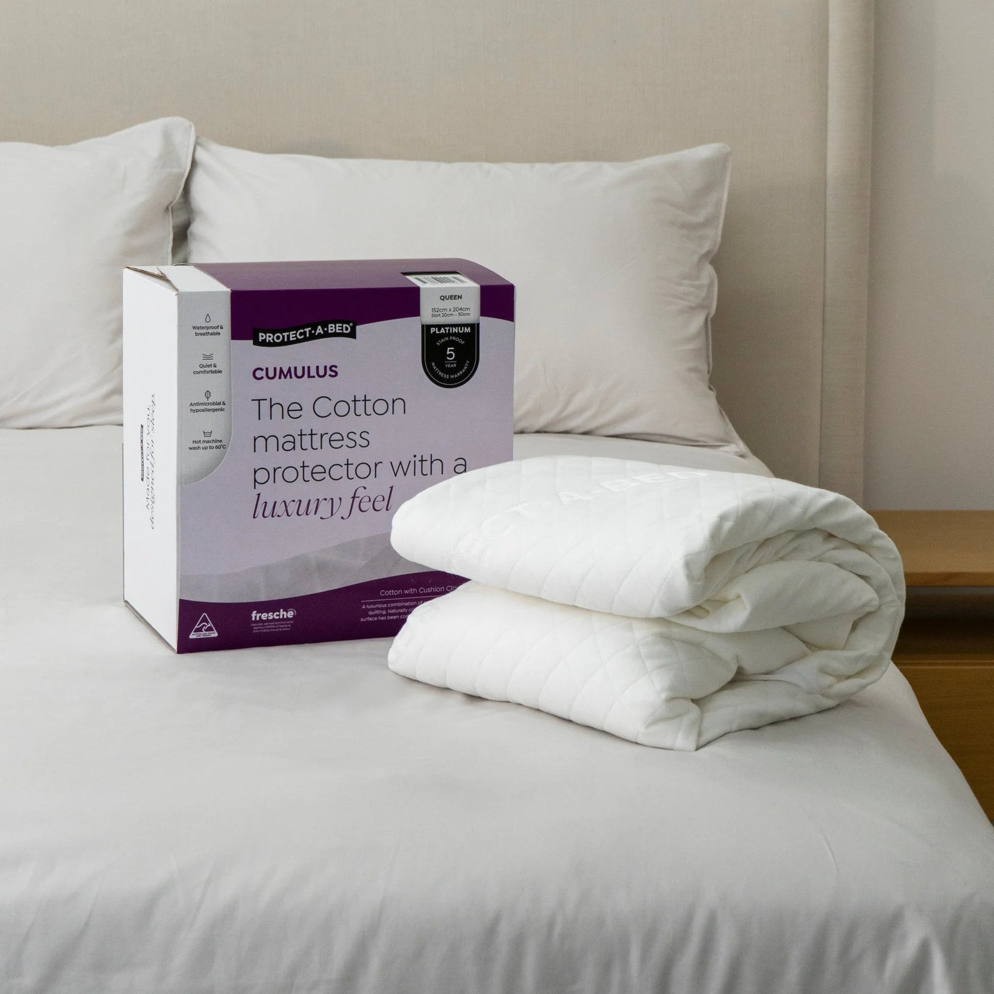 Protect - A - Bed Cumulus Mattress Protector - Mattress & Pillow ScienceProtection