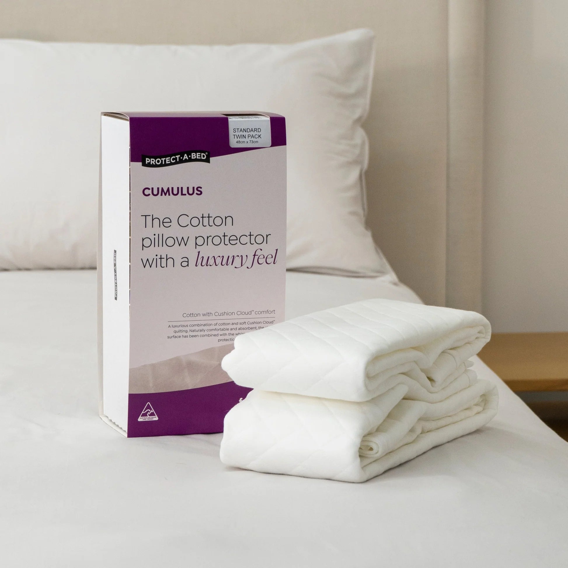 Protect - A - Bed Cumulus Pillow Protector - Mattress & Pillow ScienceProtection