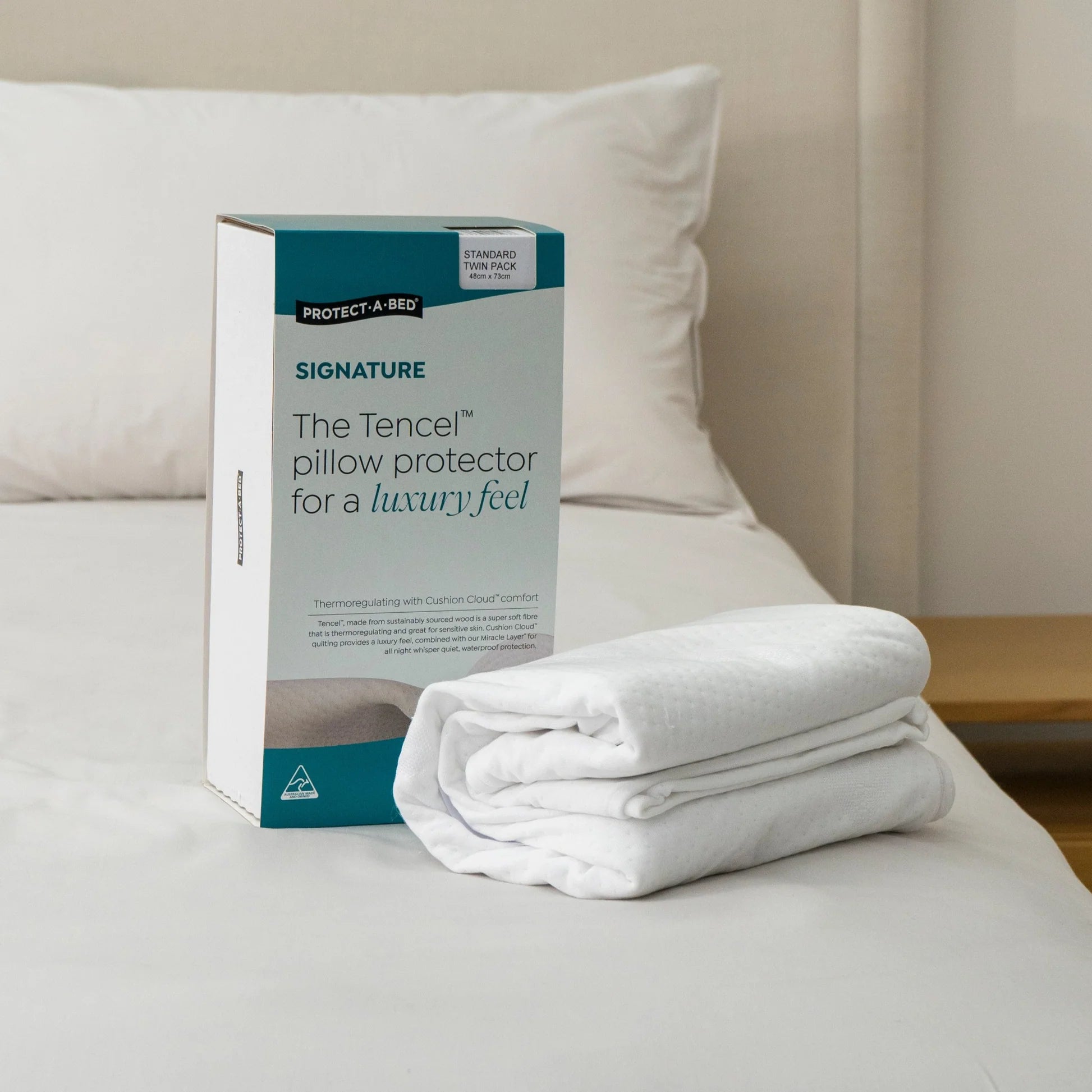 Protect - A - Bed Signature Pillow Protector - Mattress & Pillow ScienceProtection