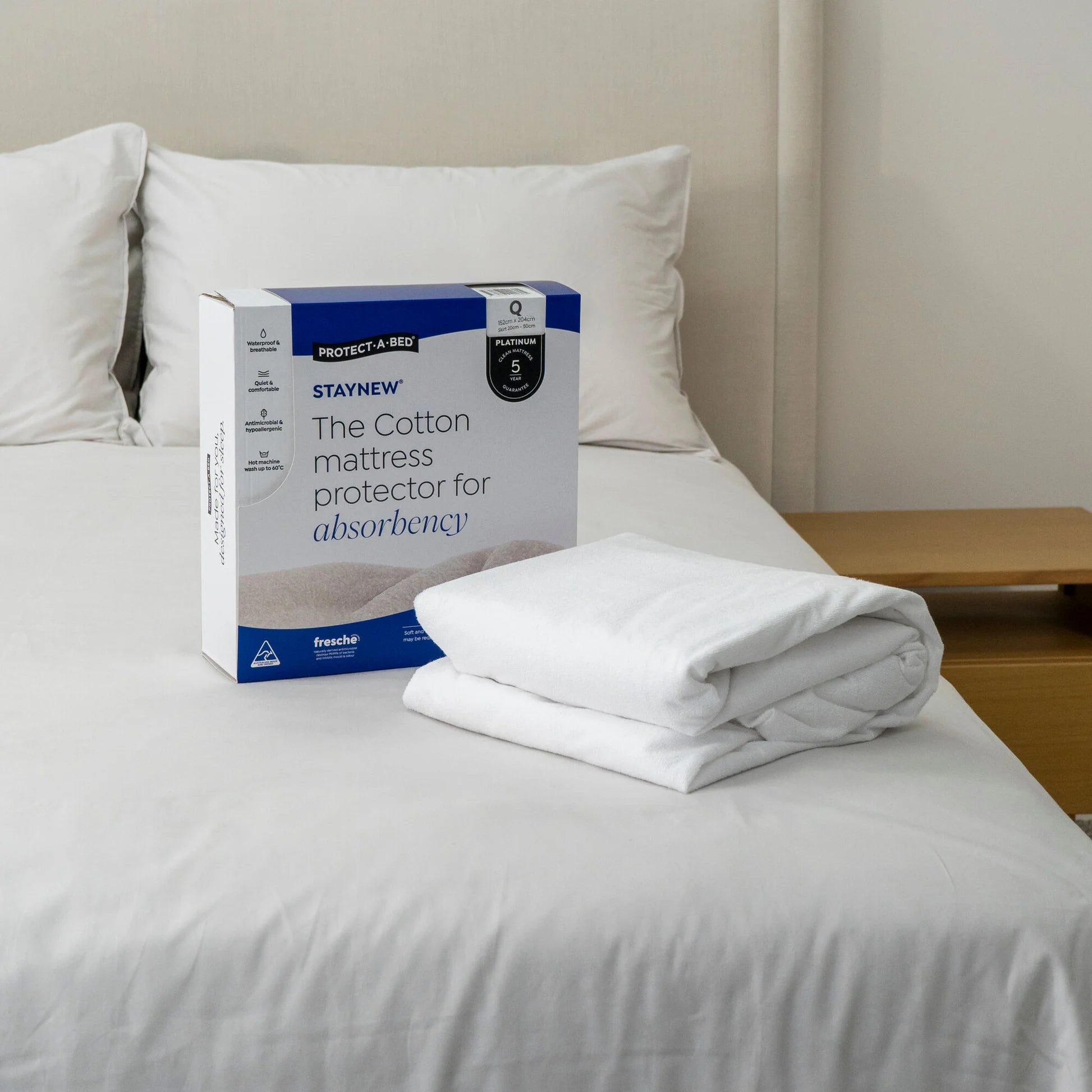 Protect - A - Bed Staynew Mattress Protector - Mattress & Pillow ScienceProtection