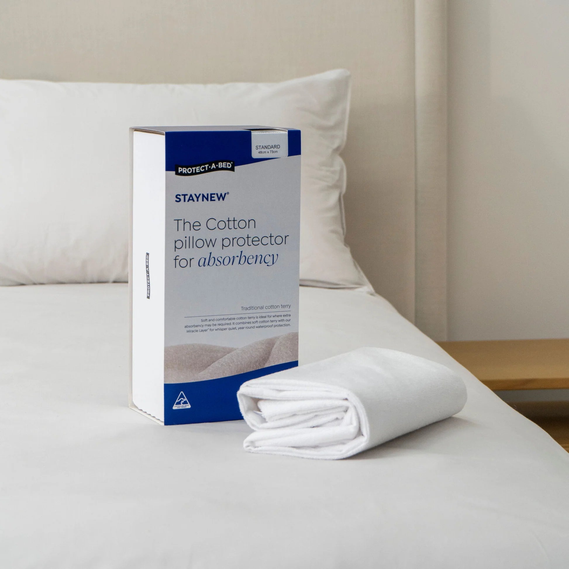 Protect - A - Bed Staynew Pillow Protector - Mattress & Pillow ScienceProtection