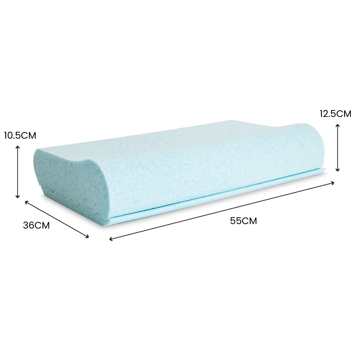 Somna Medica Gel Infused Gentle Contour Adjustable Pillow - Mattress & Pillow SciencePillows