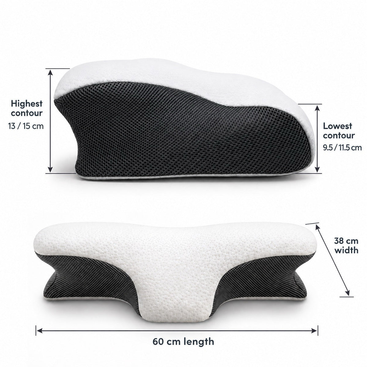 Somna Medica Platinum Serenity Premium Butterfly Pillow - Mattress & Pillow SciencePillows
