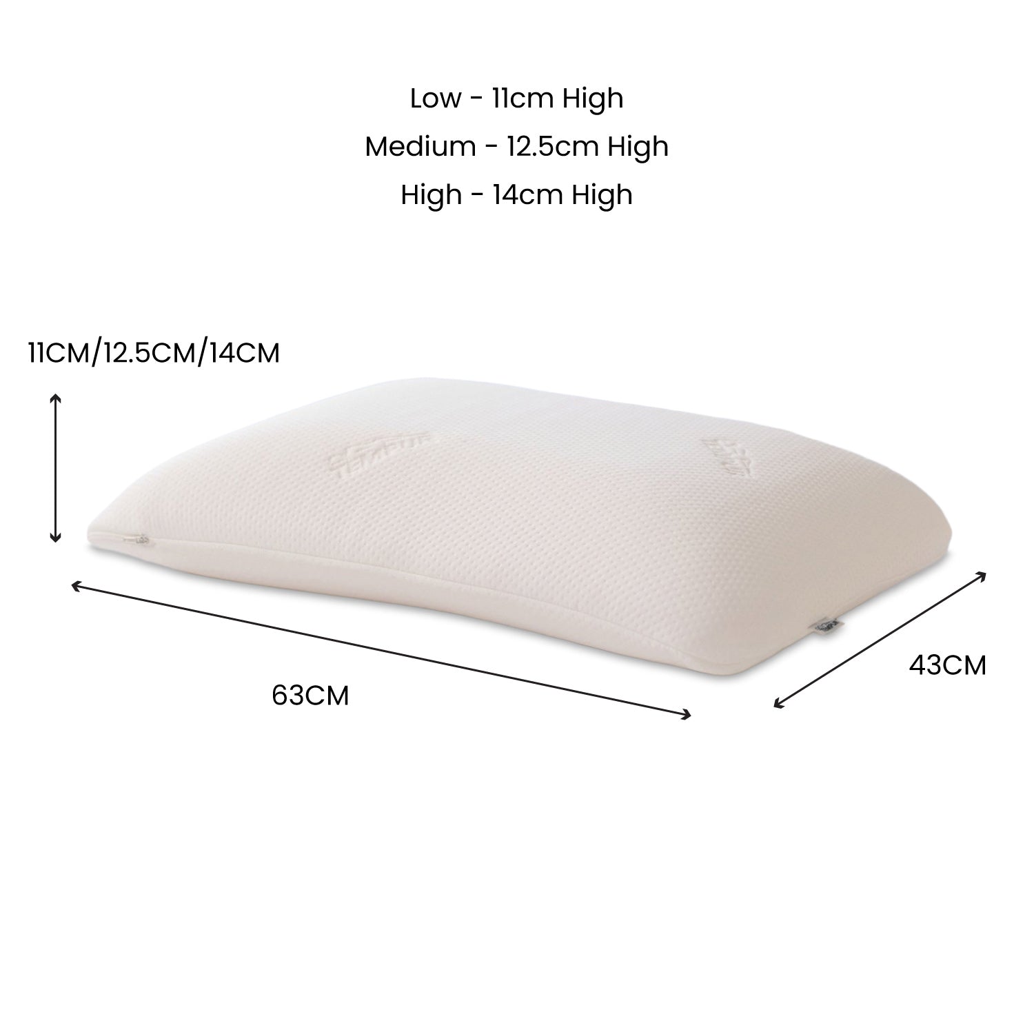 Tempur Ergonomic Symphony Pillow - Mattress & Pillow SciencePillows