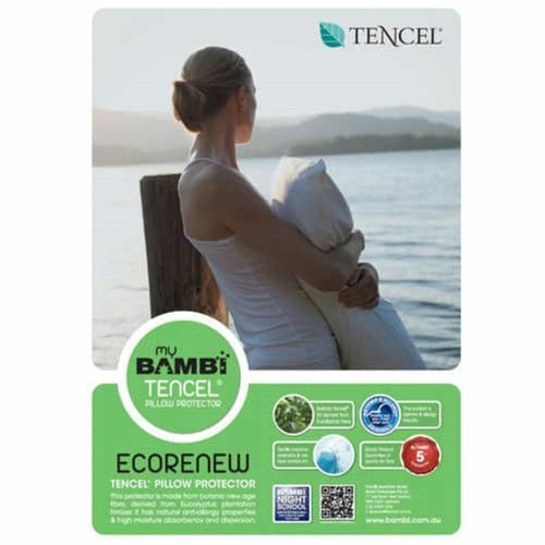 Bambi Eco Renew Tencel Quilted Pillow Protector - Mattress & Pillow ScienceProtection