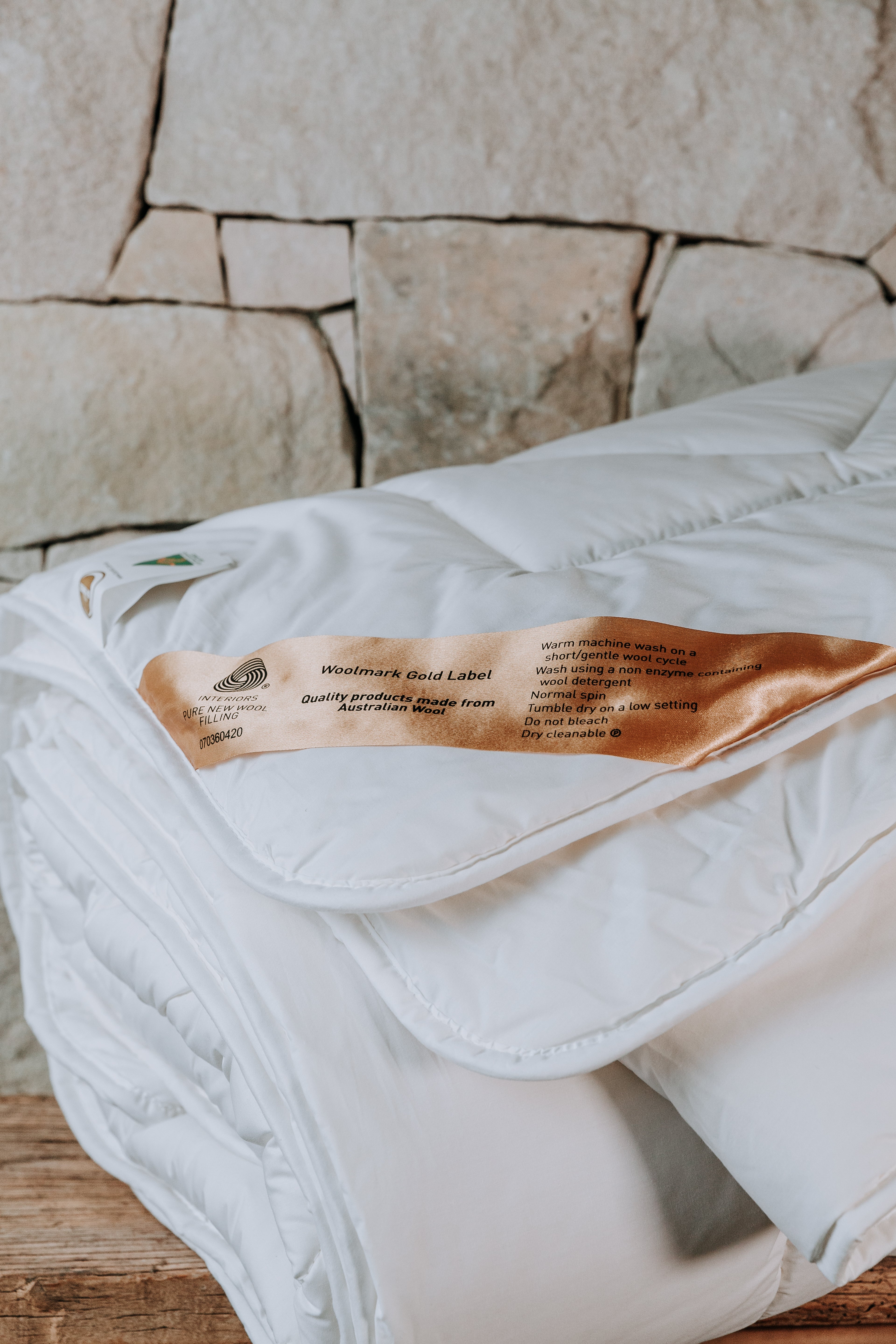 Bambi Matilda Wool Quilt With Cotton Japara Cover 300GSM Light Loft - Mattress & Pillow ScienceQuilts & Doonas