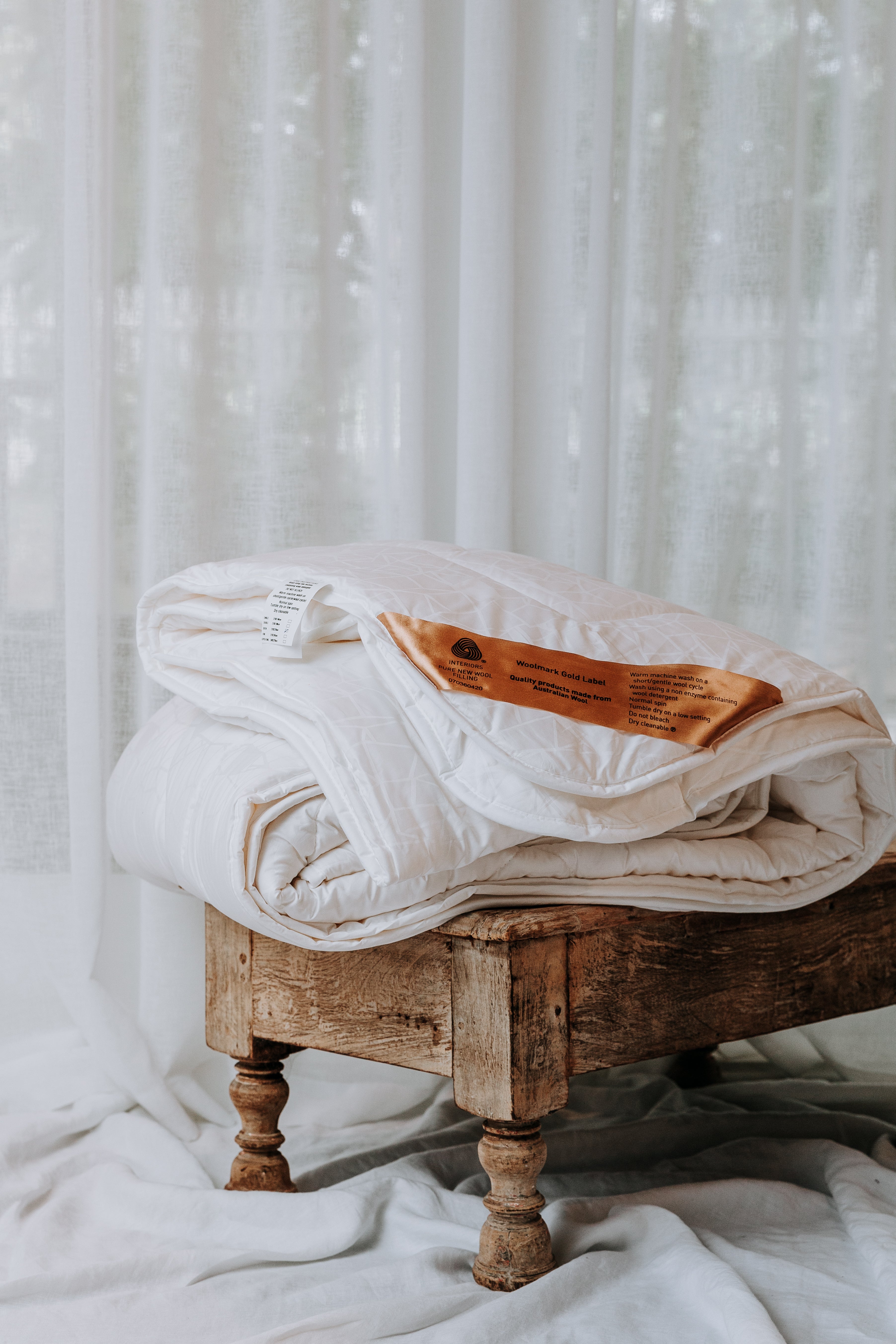 Bambi Moodmaker Wool Quilt With Cotton Sateen Cover 430GSM High Loft - Mattress & Pillow ScienceQuilts & Doonas