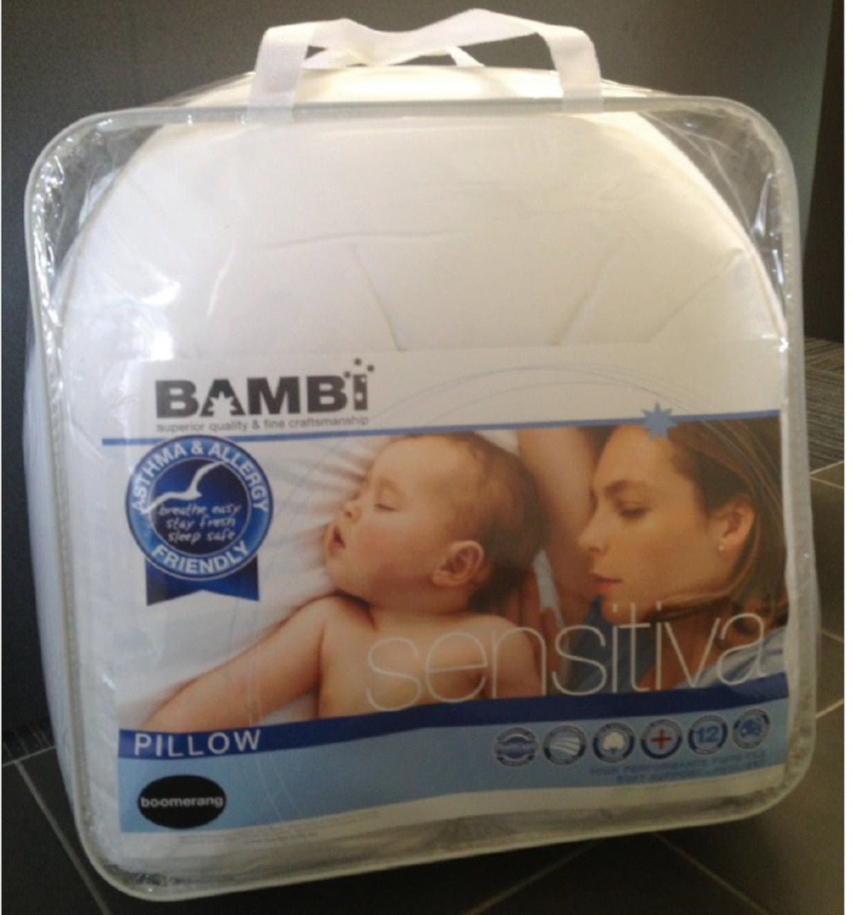 Bambi Polyester Fill Boomerang Pillow - Mattress & Pillow SciencePillows
