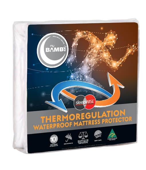 Bambi Sleepwise Thermoregulation Split Bed Protector Pack - Mattress & Pillow ScienceProtection