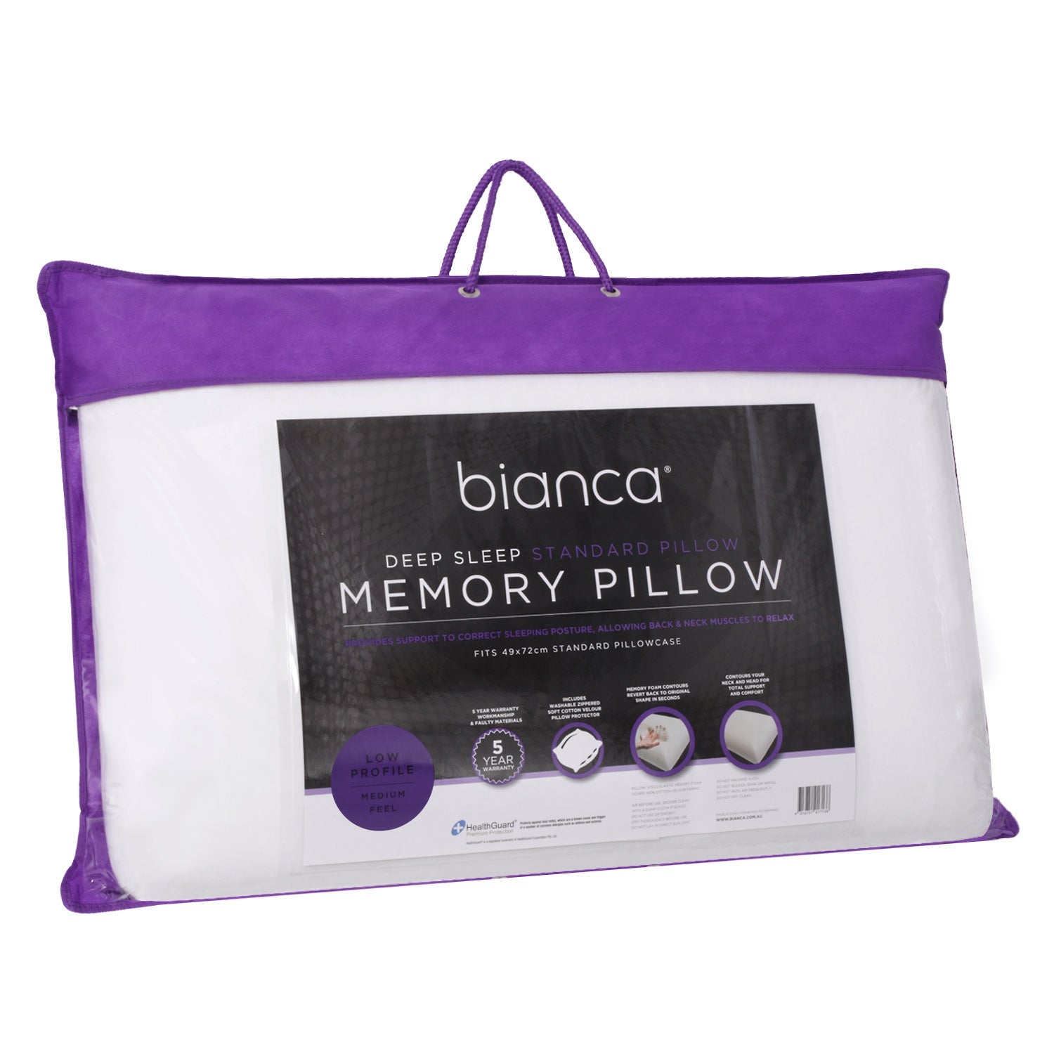 Bianca Deep Sleep Low Line Pillow - Mattress & Pillow SciencePillows