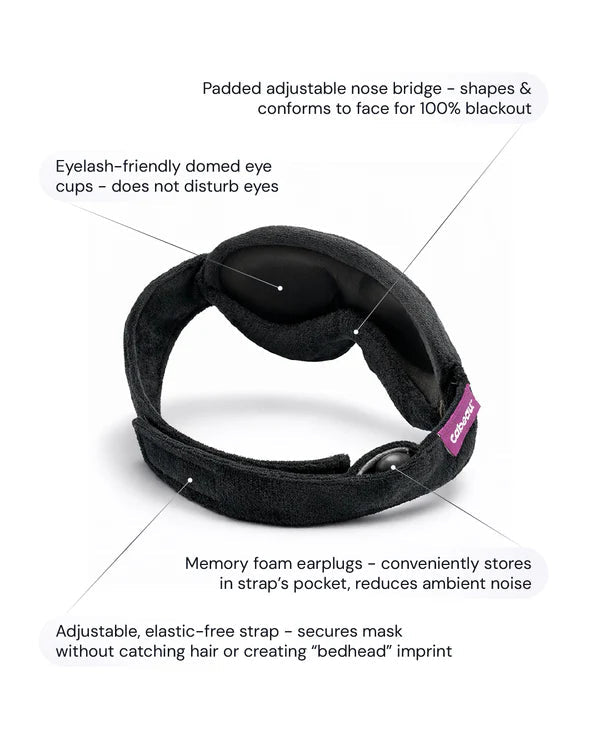 Cabeau Midnight Magic Sleep Mask - Mattress & Pillow SciencePillows