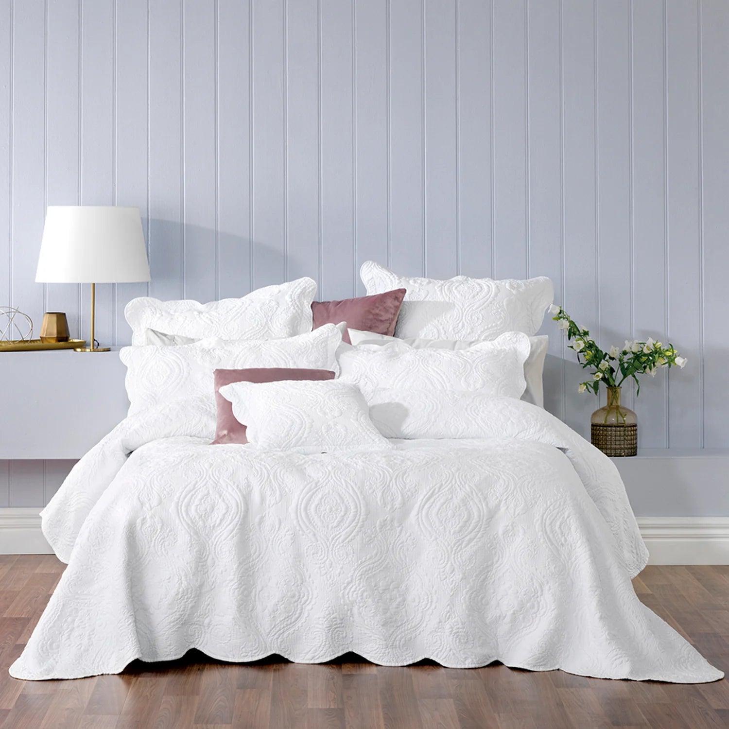 Cordelia Quilted Bedspread Set - Mattress & Pillow ScienceQuilt Cover Set