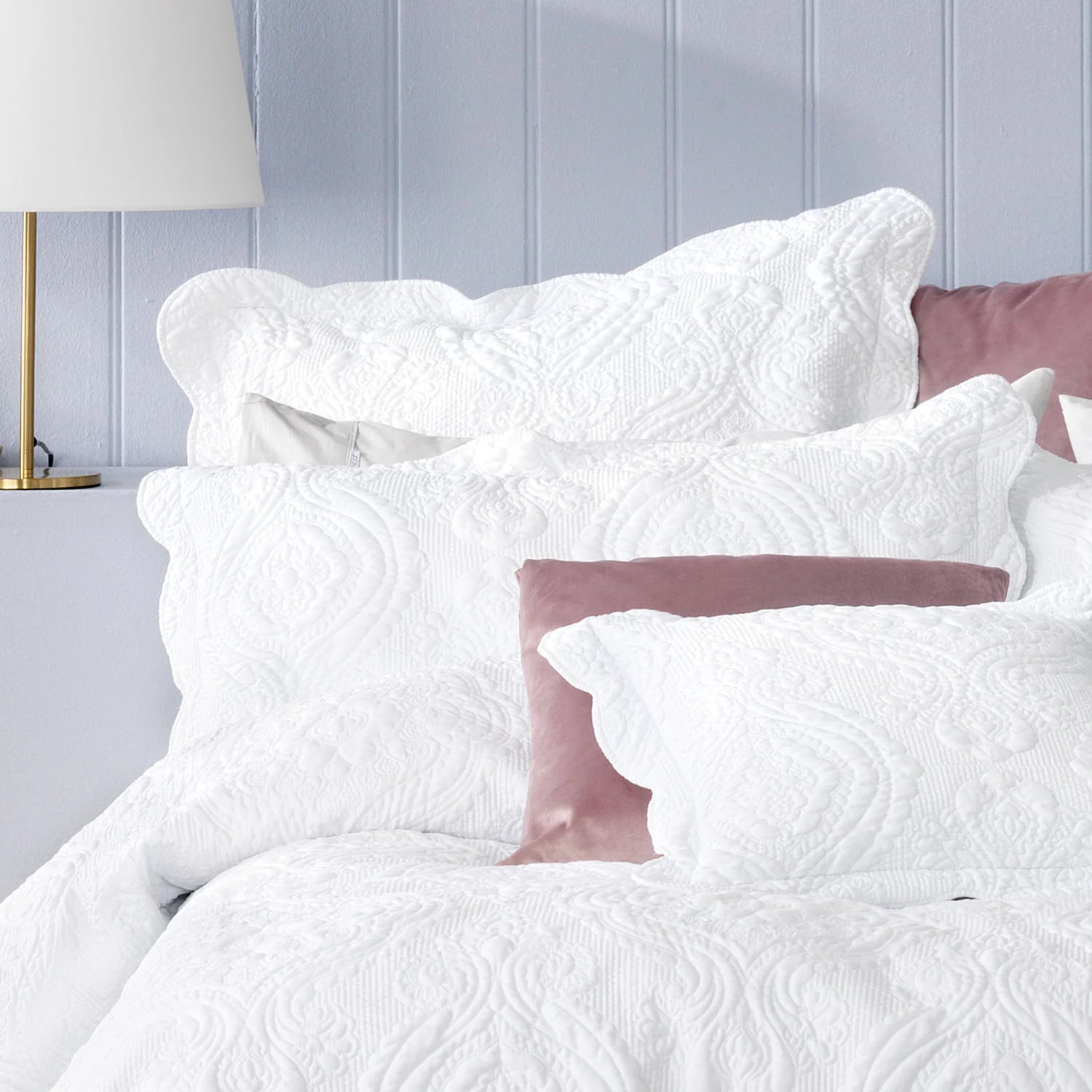 Cordelia Quilted Bedspread Set - Mattress & Pillow ScienceQuilt Cover Set