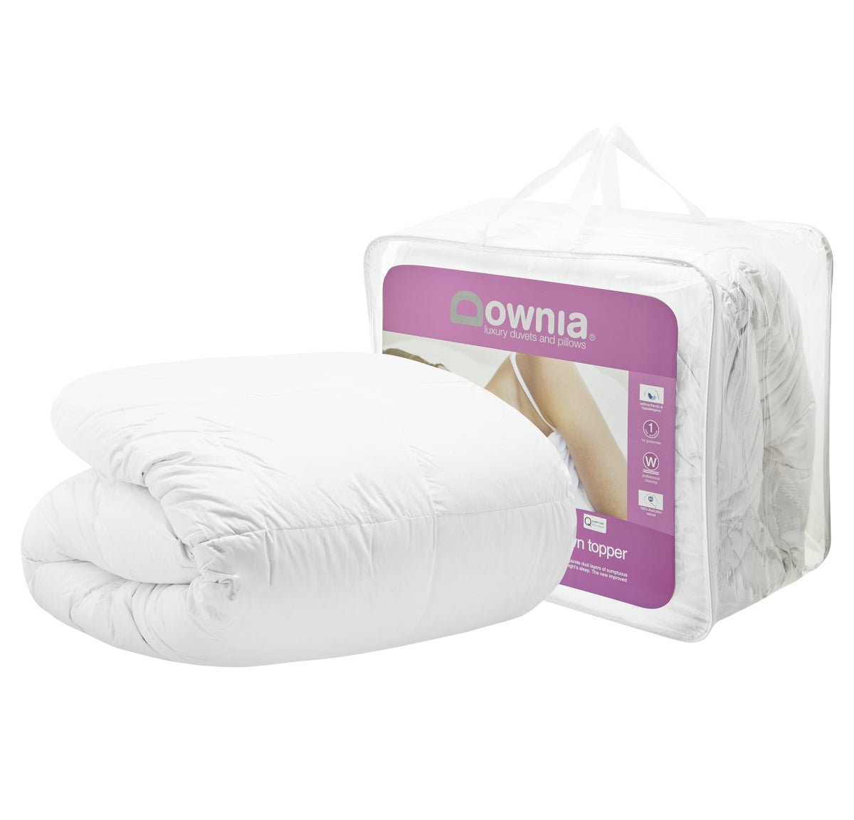 Downia Heavenly Collection Duck Down Topper - Mattress & Pillow ScienceToppers