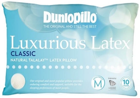 Dunlopillo Luxurious Latex Medium Height and Medium Feel - Mattress & Pillow SciencePillows