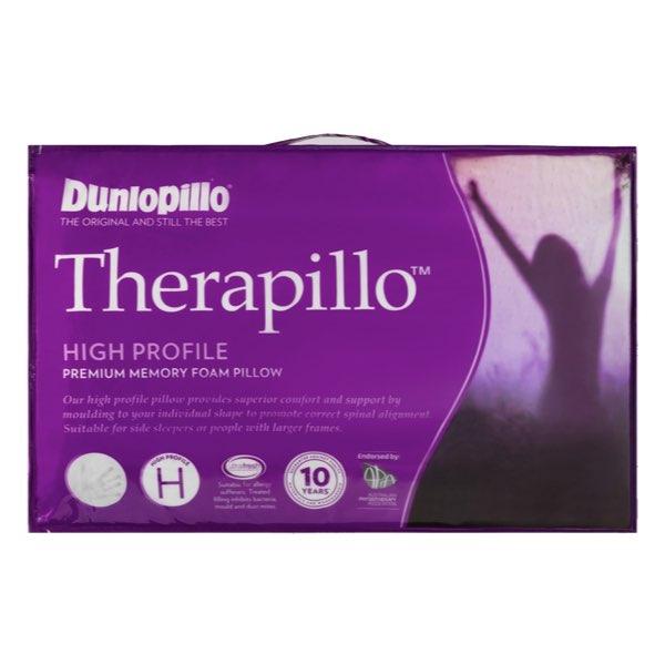 Dunlopillo Therapillo Premium Memory Foam High Profile - Mattress & Pillow SciencePillows