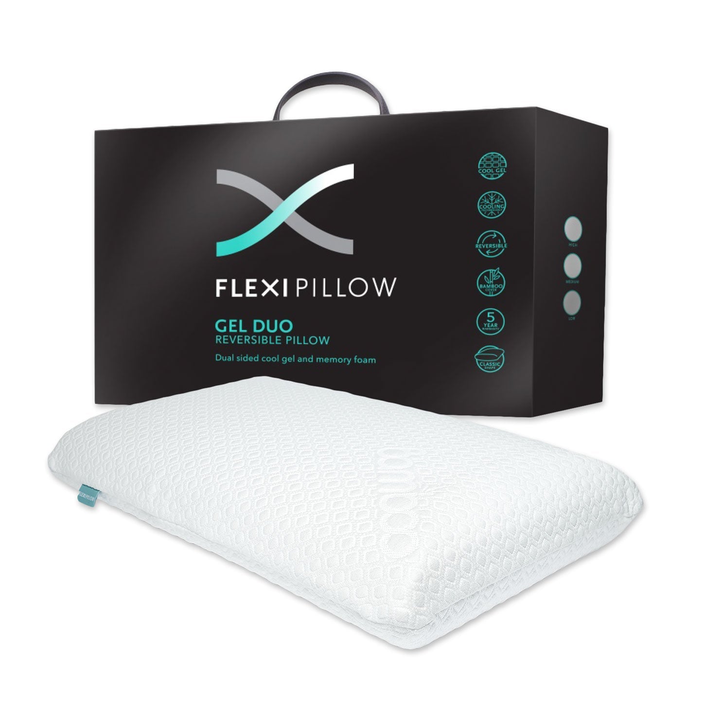 Flexi Pillow Gel Duo Pillow - Mattress & Pillow SciencePillows