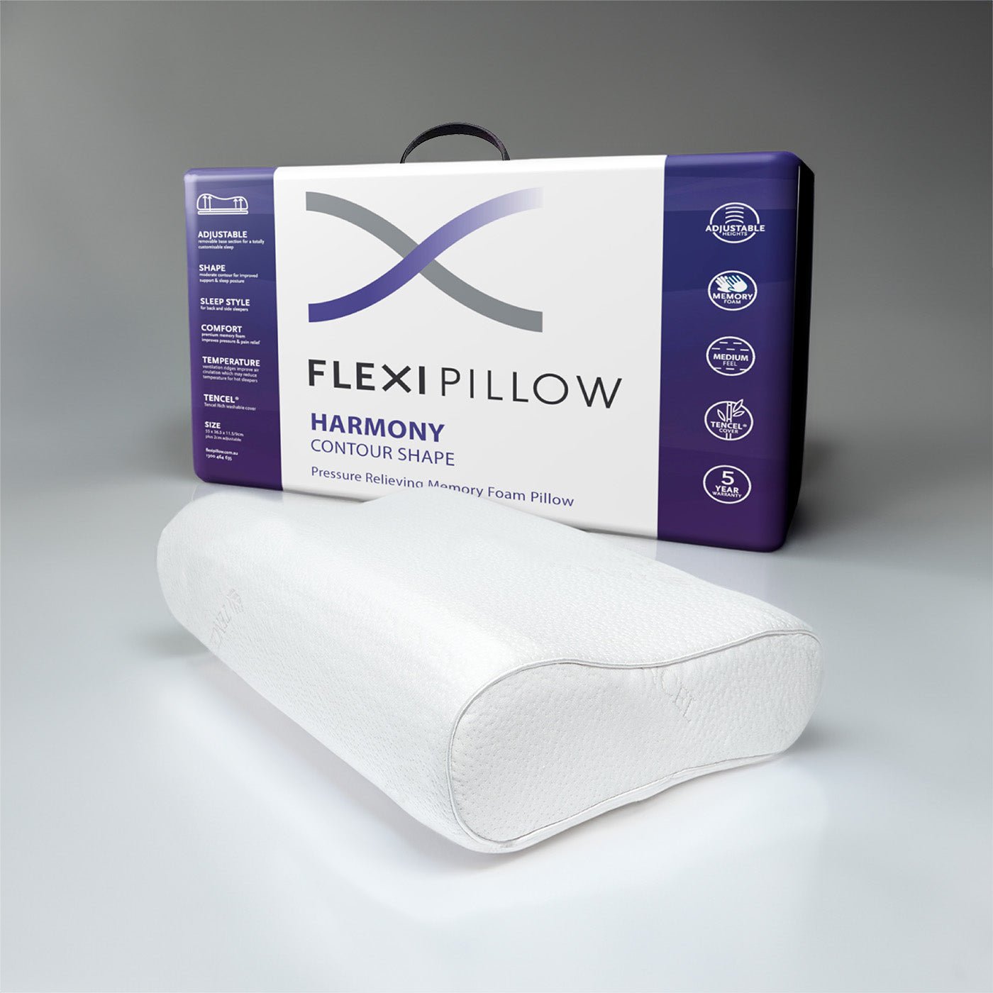 Flexi Pillow - Harmony - Mattress & Pillow SciencePillows