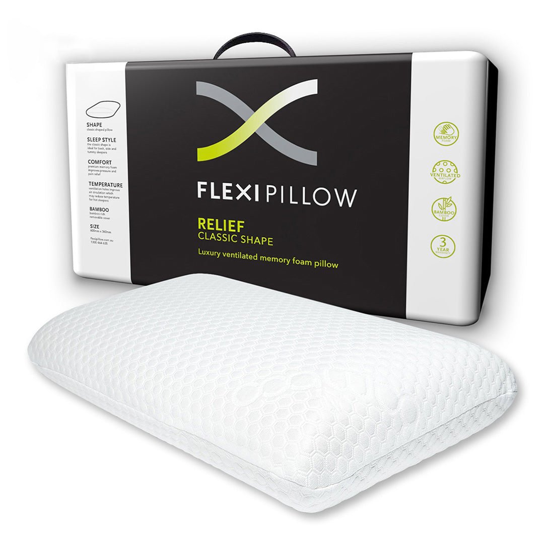 Flexi Pillow Relief Classic with Bamboo - Mattress & Pillow SciencePillows