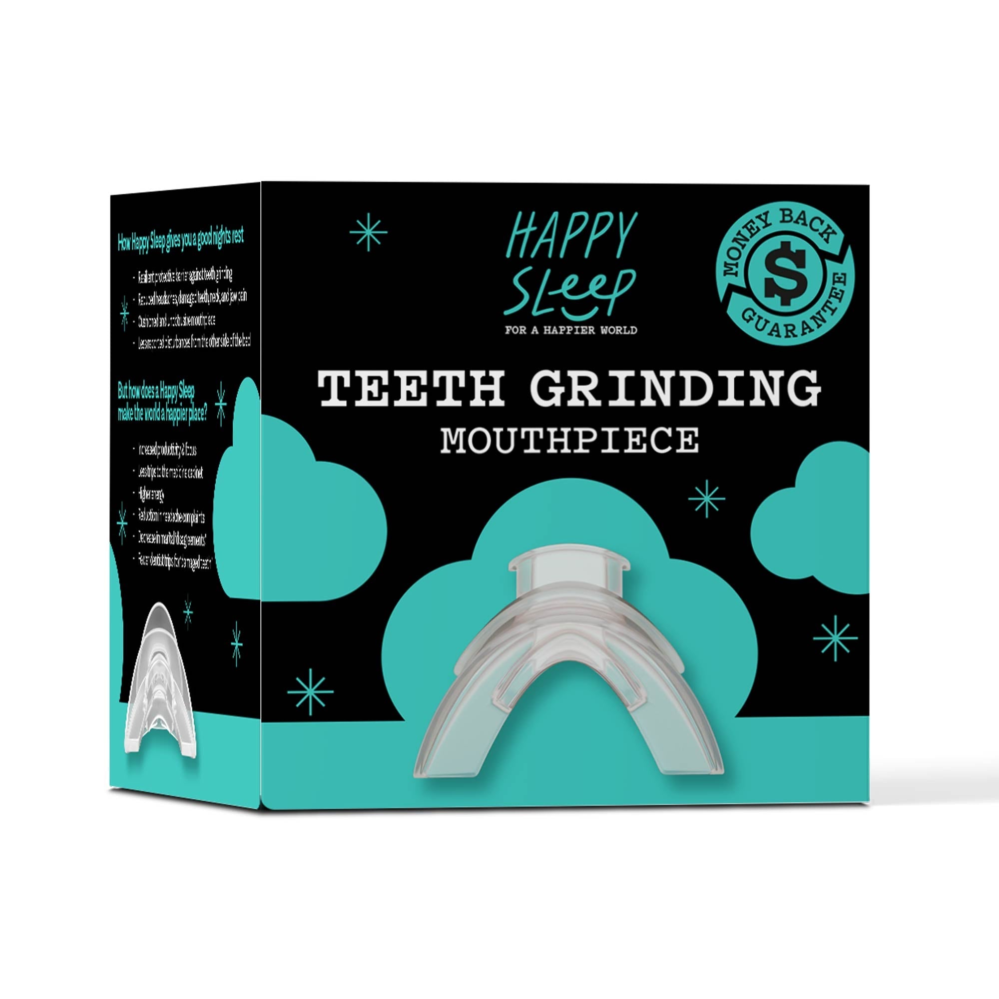 Happy Sleep Anti - Snoring and Anti - Grinding Mouthpieces - Mattress & Pillow ScienceSleep Aids