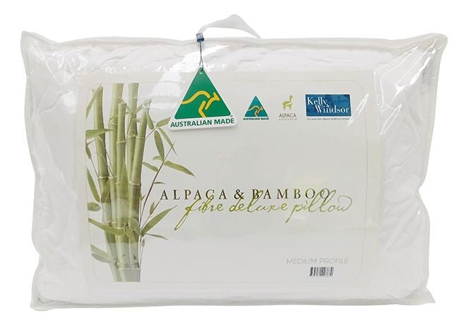 Kelly and Windsor Alpaca Bamboo Pillow - Mattress & Pillow SciencePillows