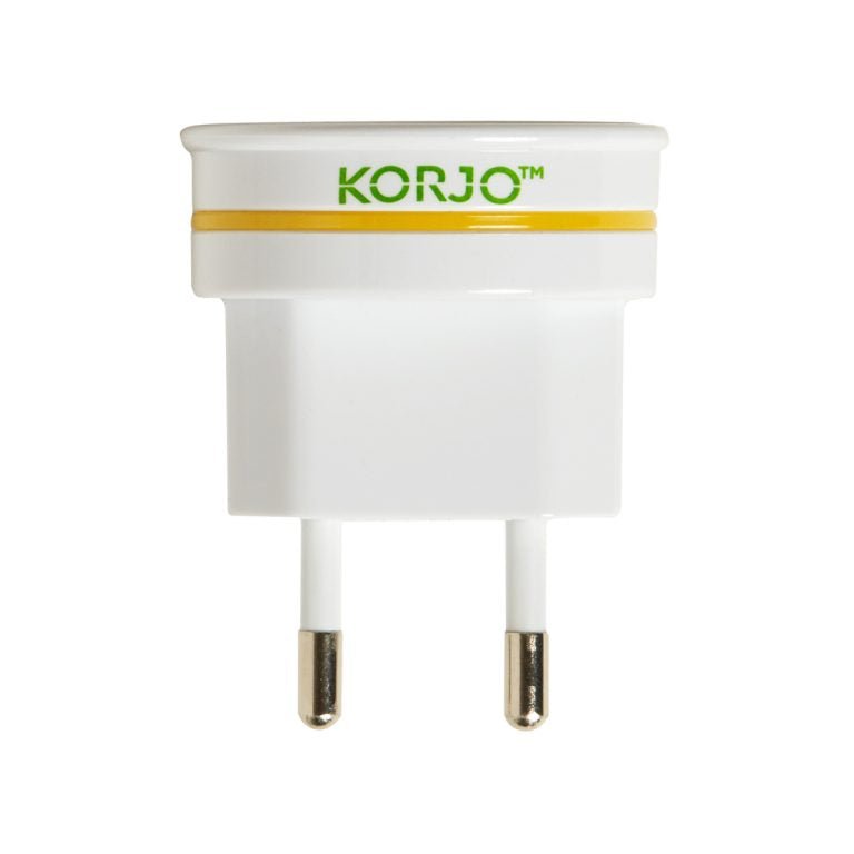 Korjo ADAPTOR - EUROPE - ITALY & SWITZERLAND - Mattress & Pillow ScienceTravel