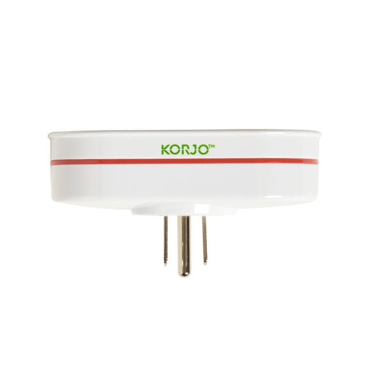 Korjo DOUBLE ADAPTOR - USA - Mattress & Pillow ScienceTravel