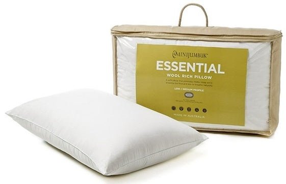 MiniJumbuk Essential Low-Medium Pillow - Mattress & Pillow SciencePillows