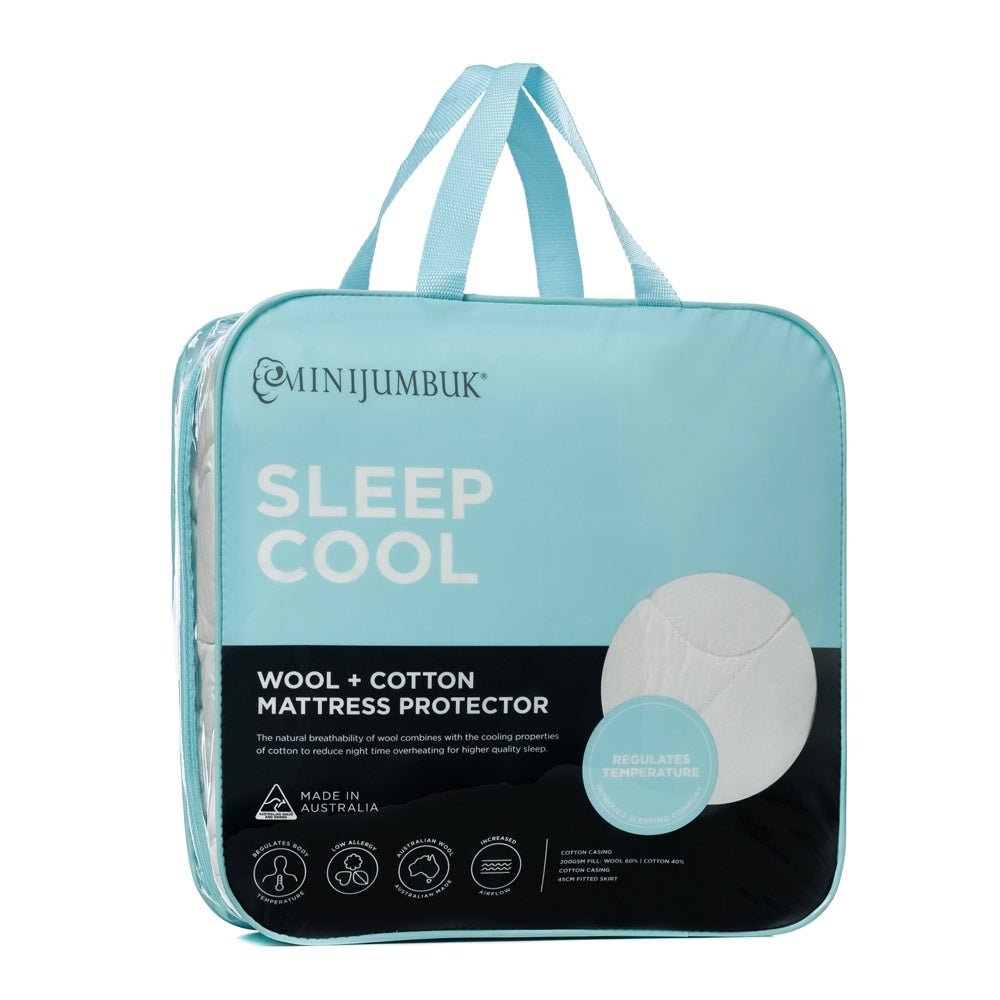 MiniJumbuk Sleep Cool Mattress Protector - Mattress & Pillow ScienceProtection