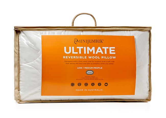 MiniJumbuk Ultimate Low-Medium Pillow - Mattress & Pillow SciencePillows