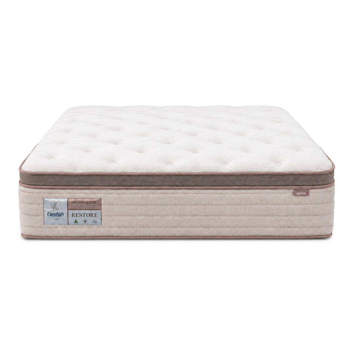 Organic Luxury Restore Pocket Spring Mattress - Medium - Mattress & Pillow ScienceMattresses